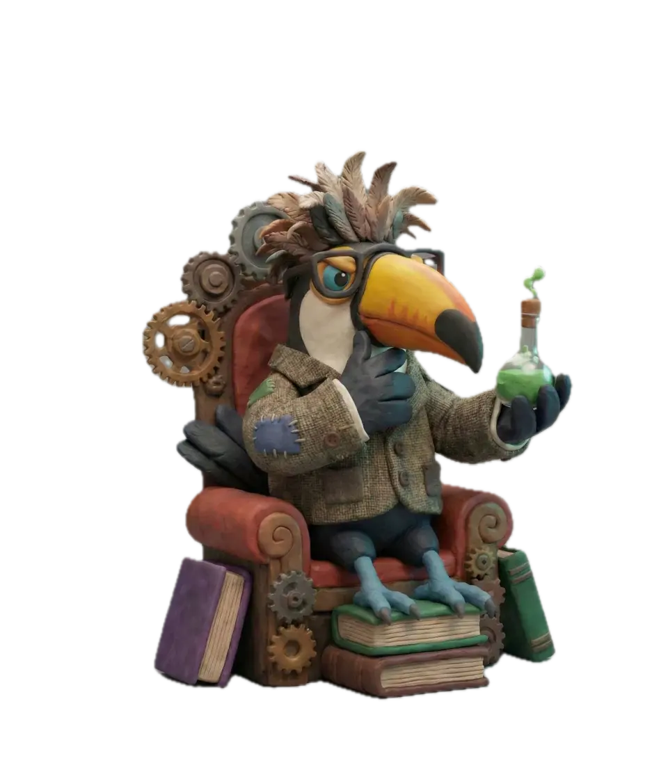 INTP Kernel toucan illustration