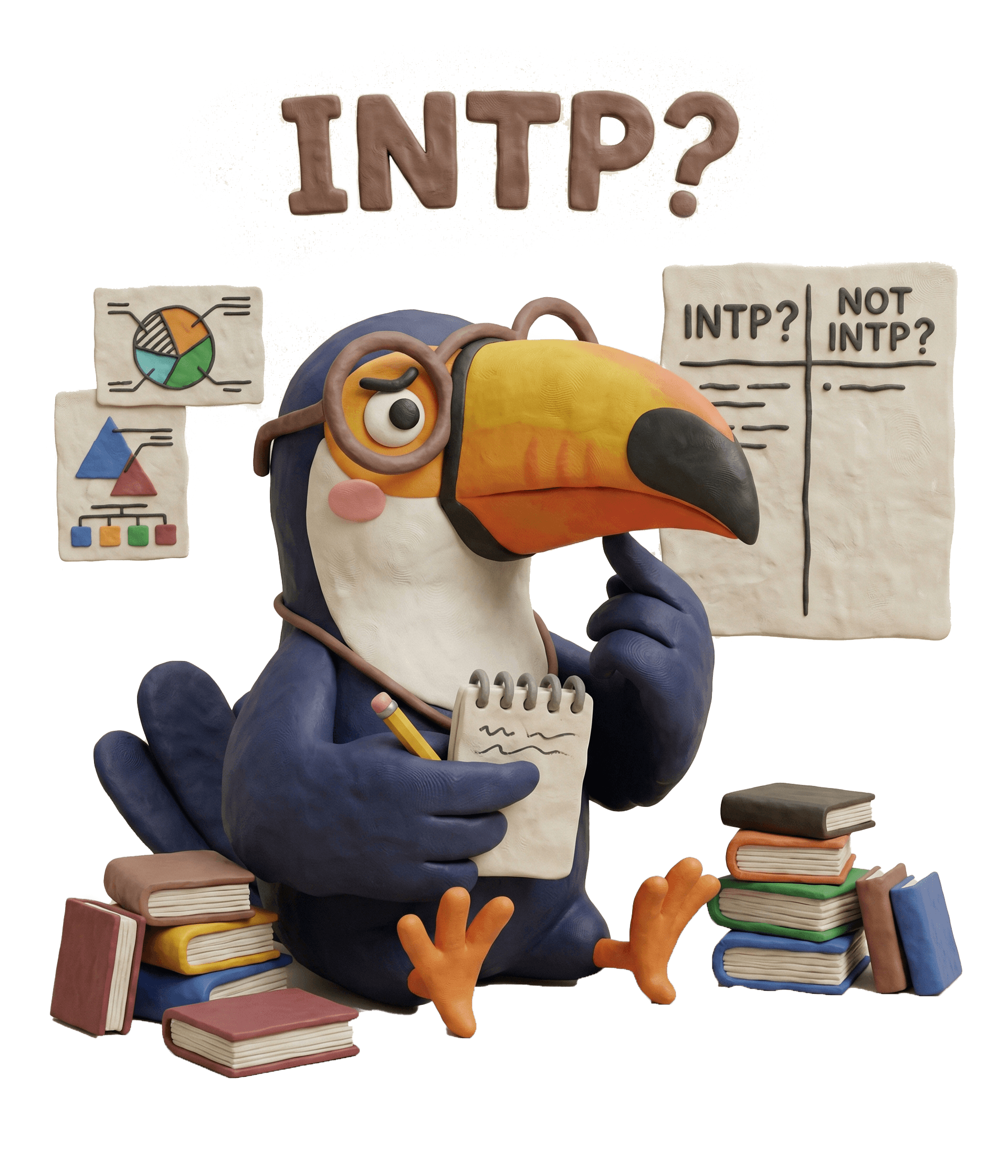 ISFJ toucan illustration